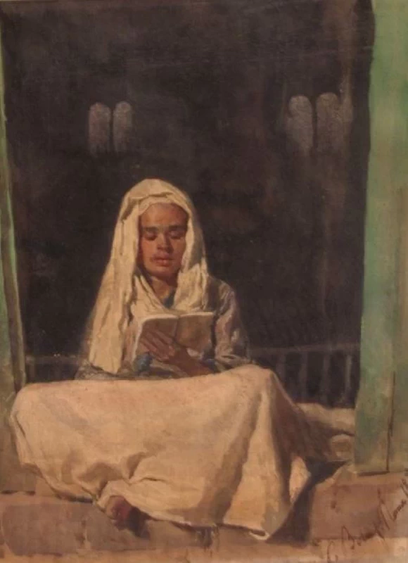 Due teste di popolani arabi - Galleria Nazionale d'Arte Moderna, Roma